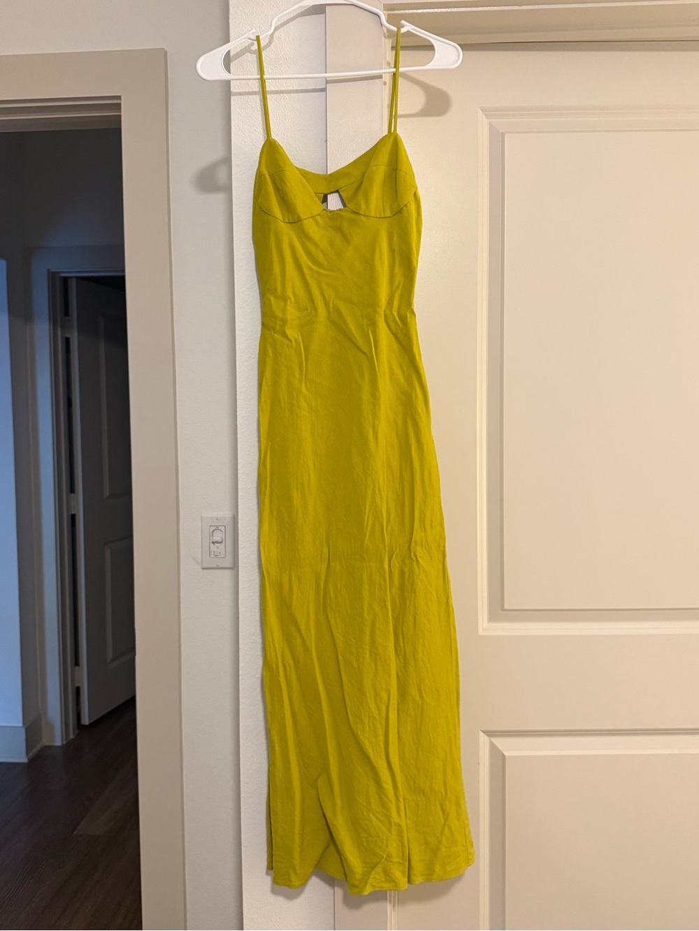 Zara Spaghetti-Strap Maxi Dress